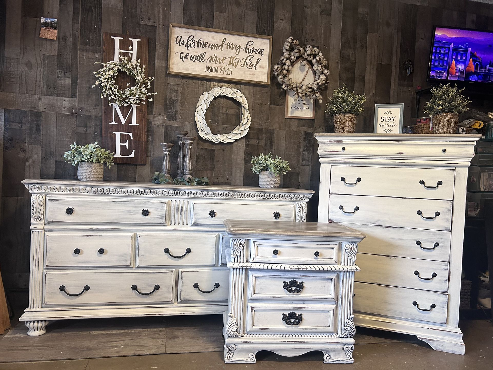 Dresser,Chest & Nightstand