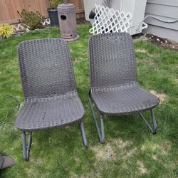 Low Lawn Chairs - No Flaws