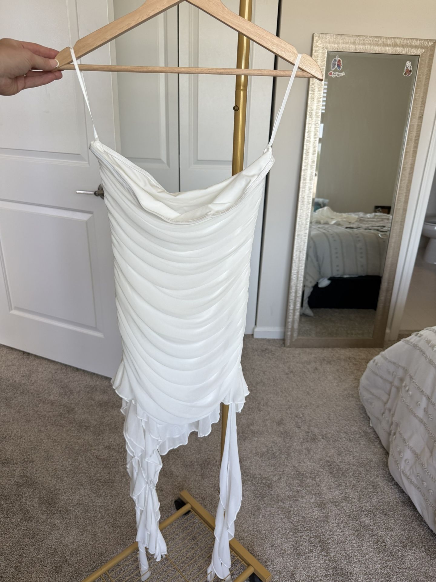 White Dress/ Bachelorette Dress/ Bridal Era