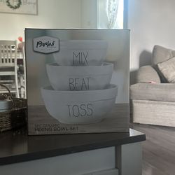 3pc baking/mixing bowls