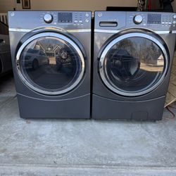 GE Washer & Steam Dryer
