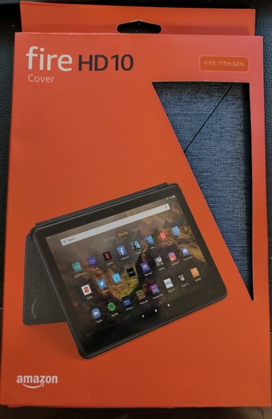 Amazon Fire HD 10 Tablet Cover (Only compatible with 11th generation tablet, 2021 release) – Denim