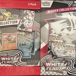 POKEMON Binder + Poster Collection Black Bolt white flare