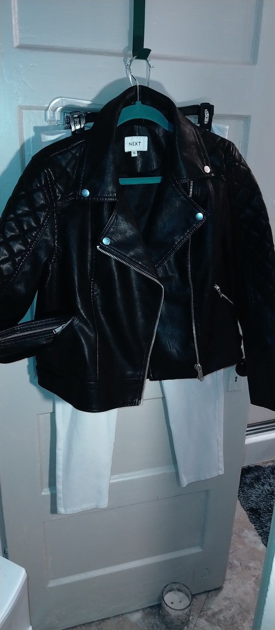 NEXT Leather look alike Jacket