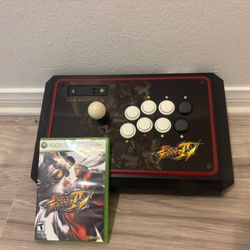 Street Fighter 4 Arcade Controller & Game