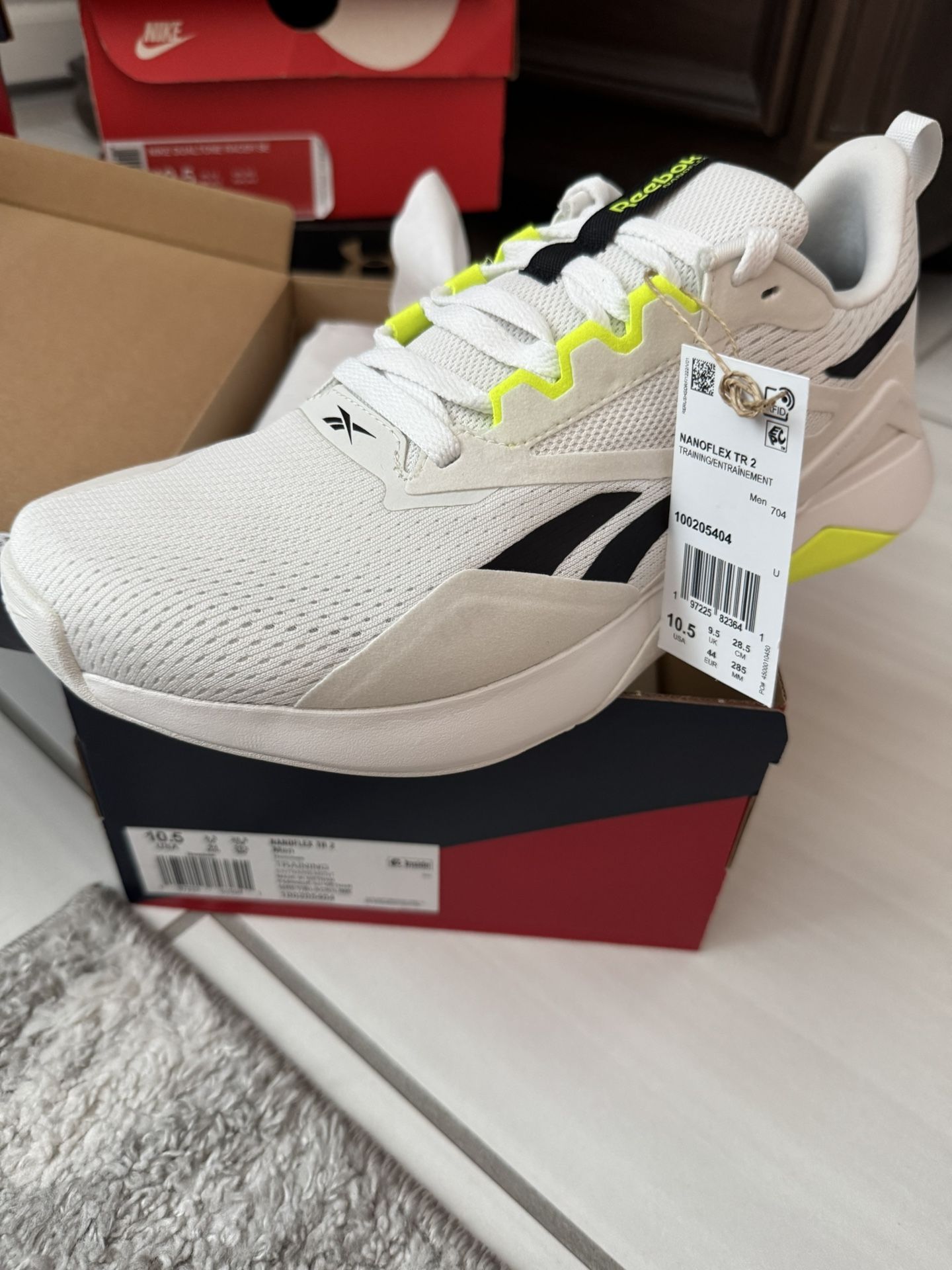 Men’s Reebok Shoes 10.5 New