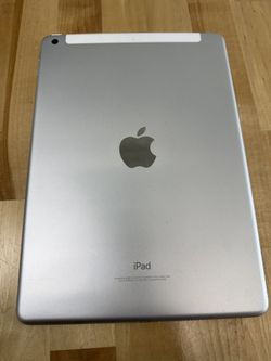 Unlocked iPad 6th Gen 32GB Gold - Cracked but works great.  