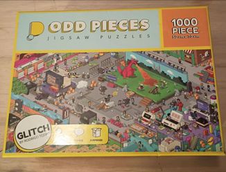 Odd Pieces 1000 PCs jigsaw puzzle