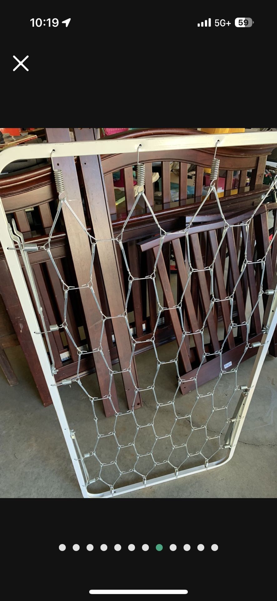 Pre -owned Pinehurst lifestyle crib  Color: Espresso Model No:  SKN: 411048 Production Date Feb 10 2007  Whatever you can afford  $30
