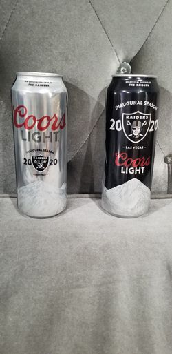 Collectable 2020 Raiders 24oz Tall Cans