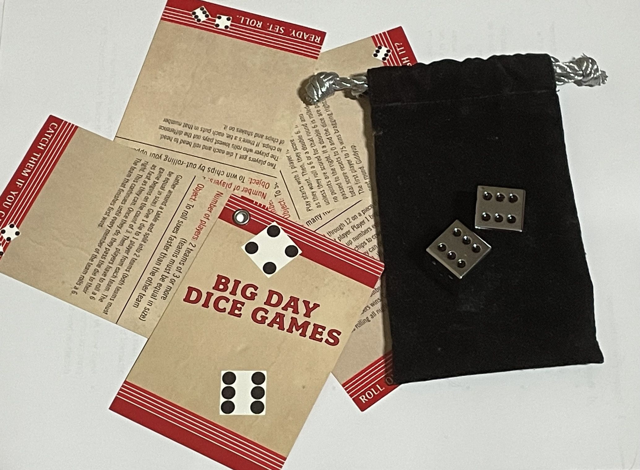 Marlboro Metal Dice Game