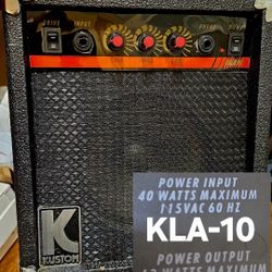 USED KUSTOM KLA-10 GUITAR AMPLIFIER 
