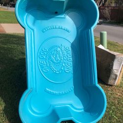 Plastic Dog Pool 1ft Deep 3 1/2 Ft Width 5ft Length