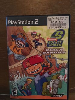 Sony PlayStation ps2 Nickelodeon beach bandits