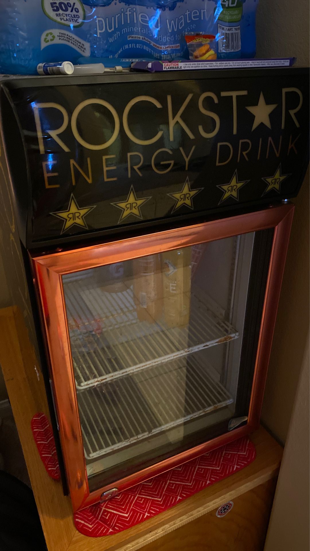 Rockstar mini fridge