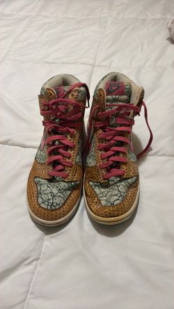 Nike Women's Dunk High Premium "Nori Desert Bloom"