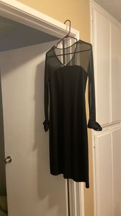 Size 8 Black Holiday Dress. 