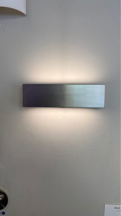 Oxygen wall sconce LED lighting fixture