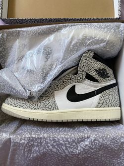 Jordan 1 White Cement Size 10