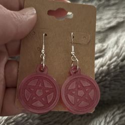 Witchy Pentacle Earrings