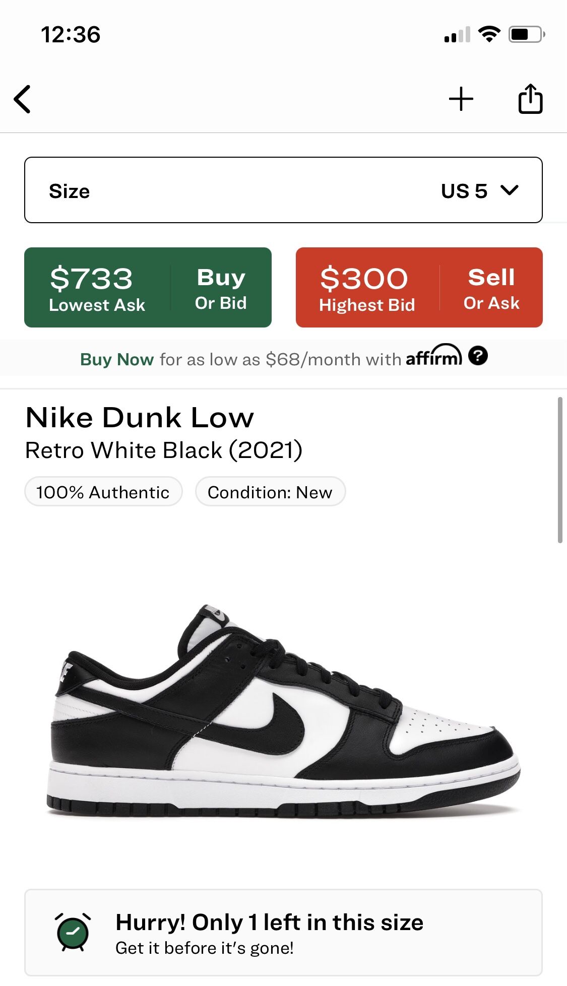 Nike Dunk Low Panda for Sale in Austin, TX - OfferUp