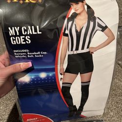Women’s Size Medium Halloween Referee Costume From Spirit Store 