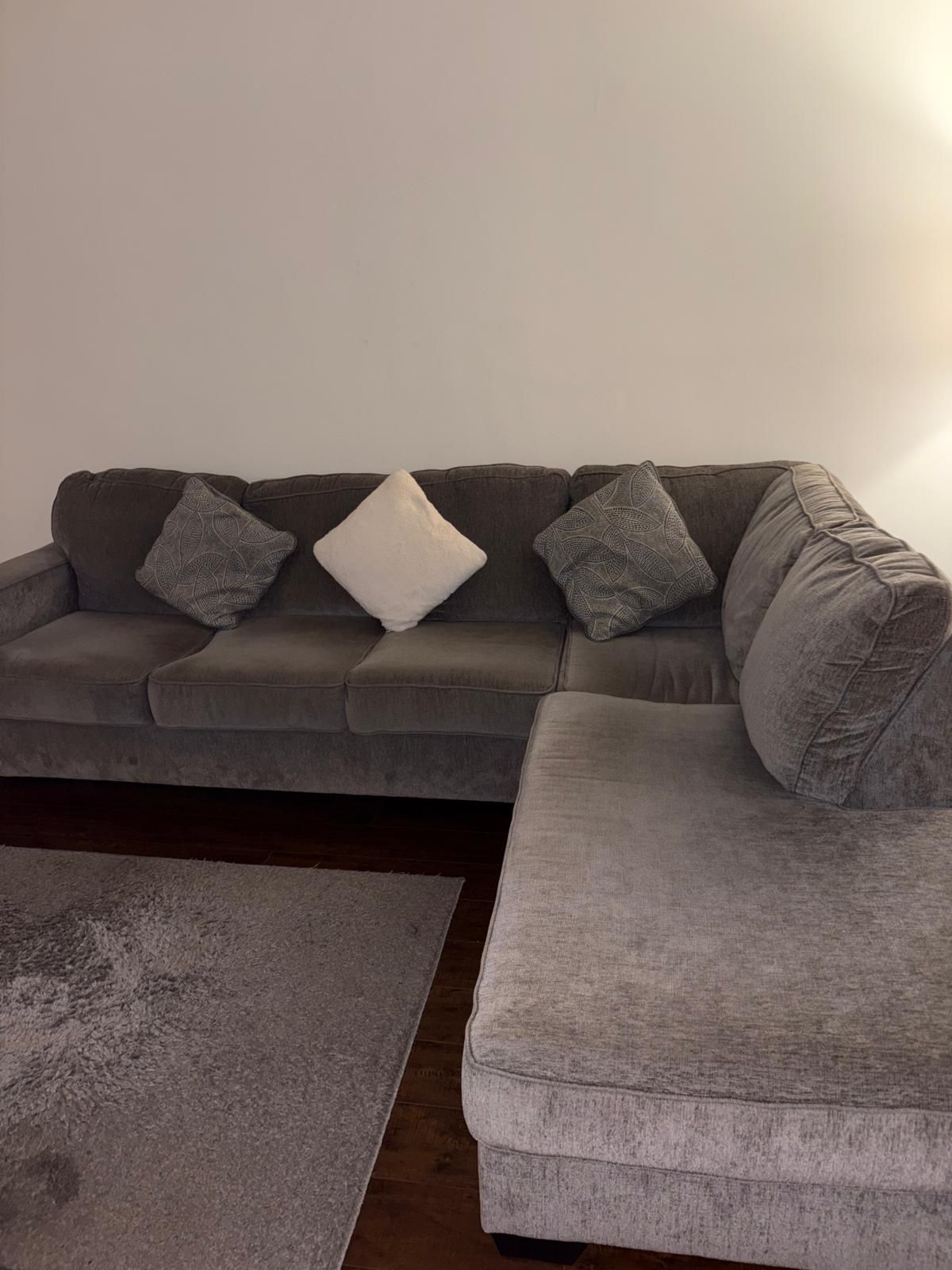 Ashley L-shape sectional Sofa Bed 