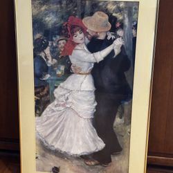 Dance At Bougival By Renoir 