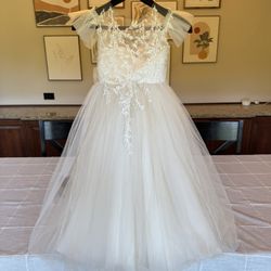 Ivory Flower Girl Dress