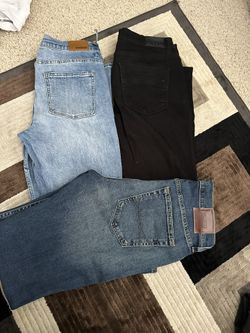Men’s Jeans 3 Pair Hollister/Tillys