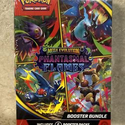 Pokemon Mega Evolution Phantasmal Flames Booster Bundle