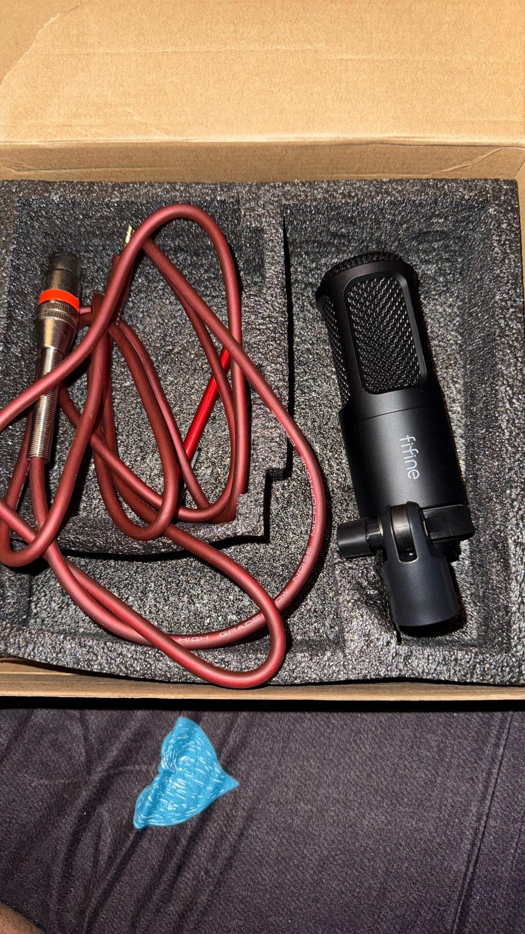 Brand New Fifine Xlr Microphone Comes With Chord
