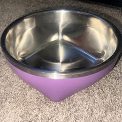 Dog Bowl Bundle – 3 Bowls (Purple & Gray)