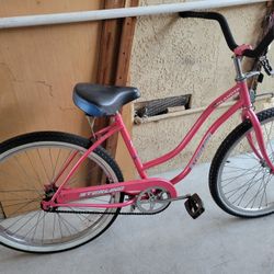 Pink Beach Cruiser 