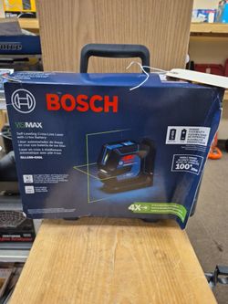 NEW Bosch VisiMax Self Leveling Cross Line Laser GLL100-42GL