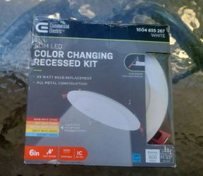 Slim LED Recessed Light Kit