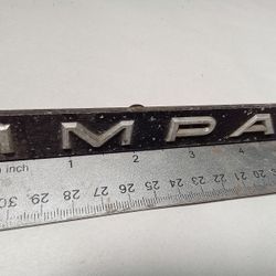 65 Chevrolet Impala SS emblem $30,