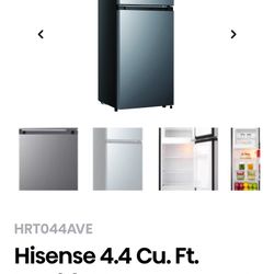 Hisense Mini Fridge W/Freezer❄️