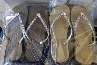 $15 Rhinestone Fip Flops