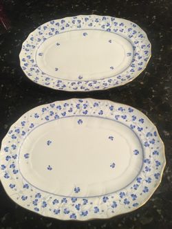 Vintage Herend Hungary Serving Platters
