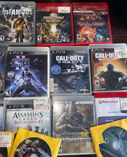 PS3 and PS4 GAMES FOR SALE