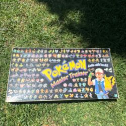 Vintage 1999 Pokemon Master Trainer Board Game Milton Bradley 