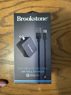USB Wall Charger and Cable