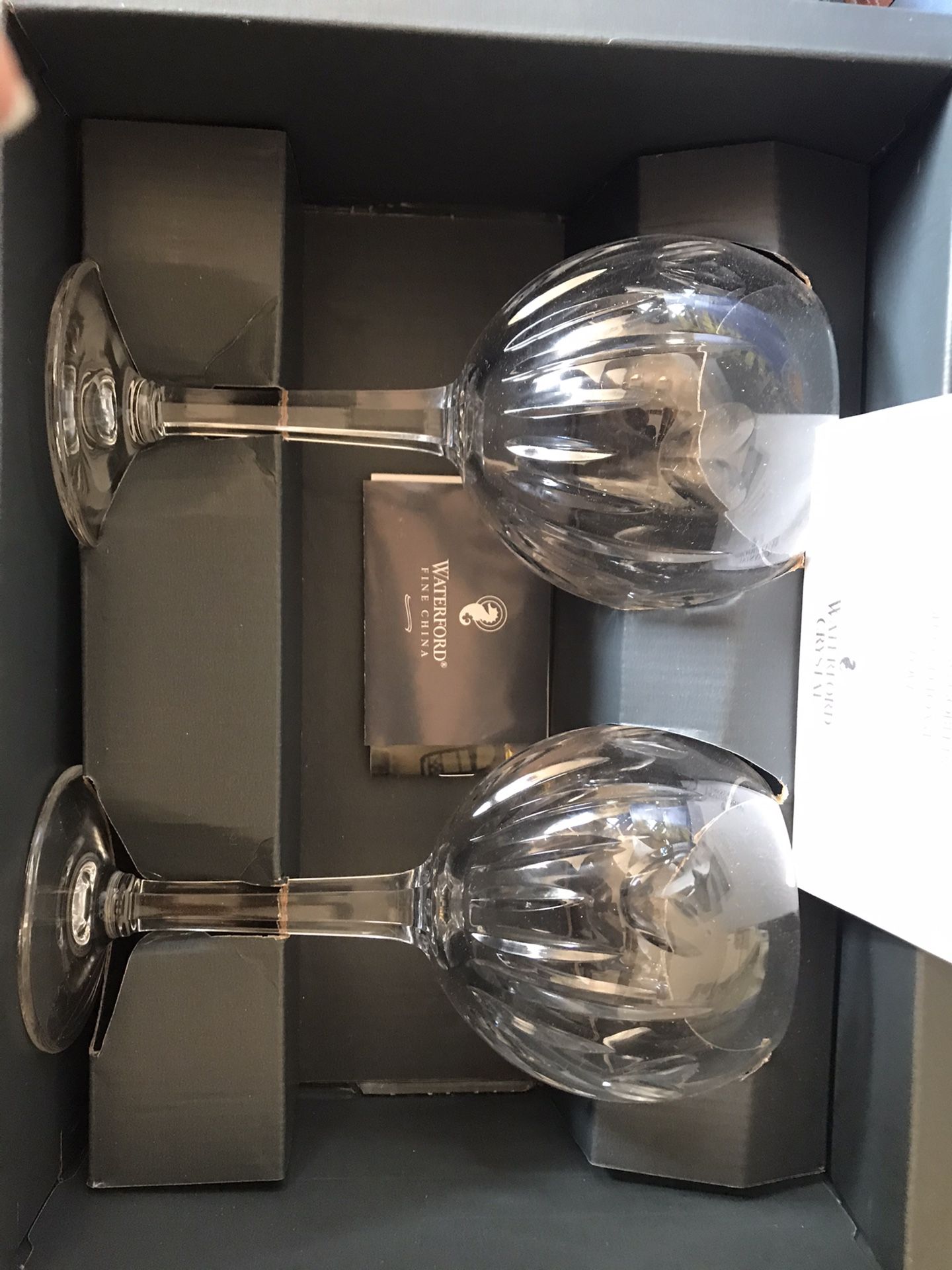 Waterford Crystal Collection toasting goblets