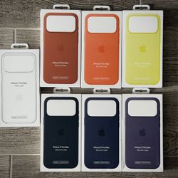 Apple iPhone 17 Pro Max Silicon Case with MagSafe - MULTIPLE COLORS