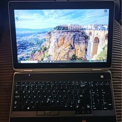 Core i7 Dell Latitude 16" Laptop 16 GB RAM 250 GB SSD 1080P LCD Webcam Nvidia NVS Graphics Windows Professional 64 Bit OS 