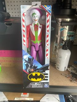 DC UNIVERS THE JOKER CHRISTMAS HOLIDAY POSABLE 12" ACTION FIGURE SANTA HAT 2024 DC THE JOKER CHRISTMAS HOLIDAY