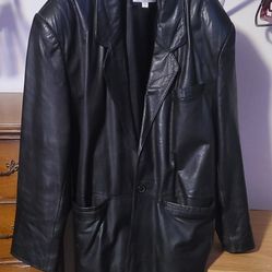 Men's Pelle Studio Leather Jacket Size L 