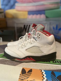 Jordan 5s fire red