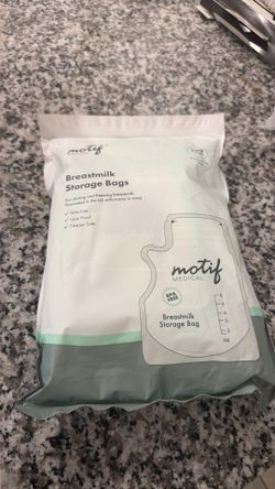 Motif Medical Breastmilk storage bags